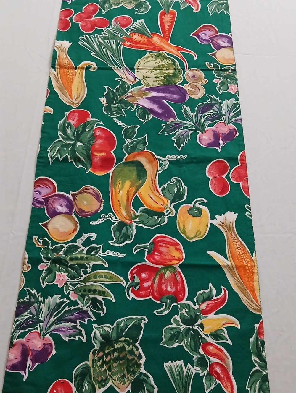 Handmade Reversible Vegetable Runner - Picture 5 of 13